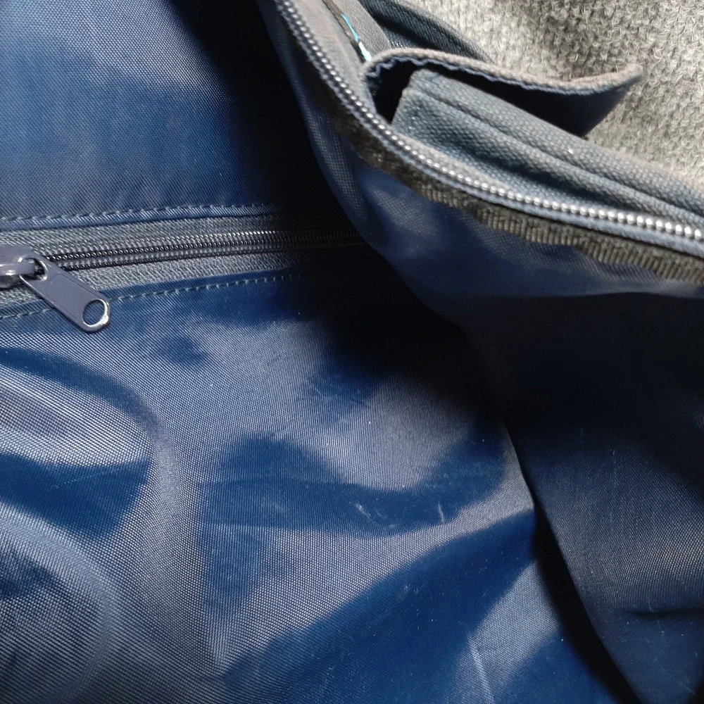 KAVU Rope Bag Sling Backpack OS Charcoal Gray Unisex Canvas Outdoor Bag